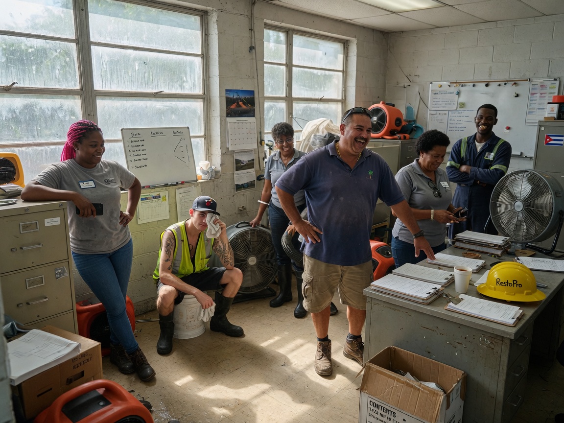 The Water Damage Restoration Miami Pros team