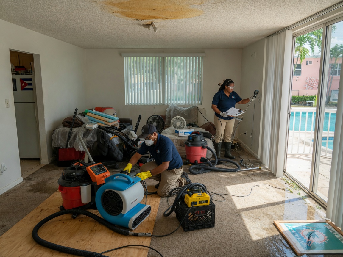Water Damage Restoration  by Water Damage Restoration Miami Pros in Miami, FL