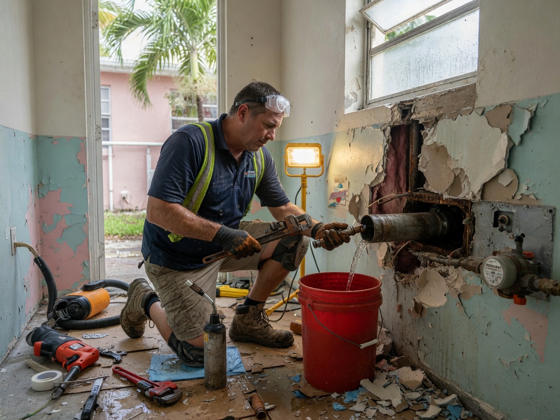 Water Damage Restoration in Hialeah, FL 33012