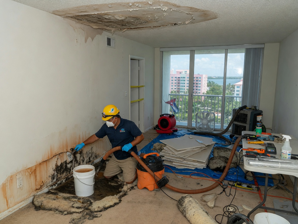Water Damage Restoration in Hallandale