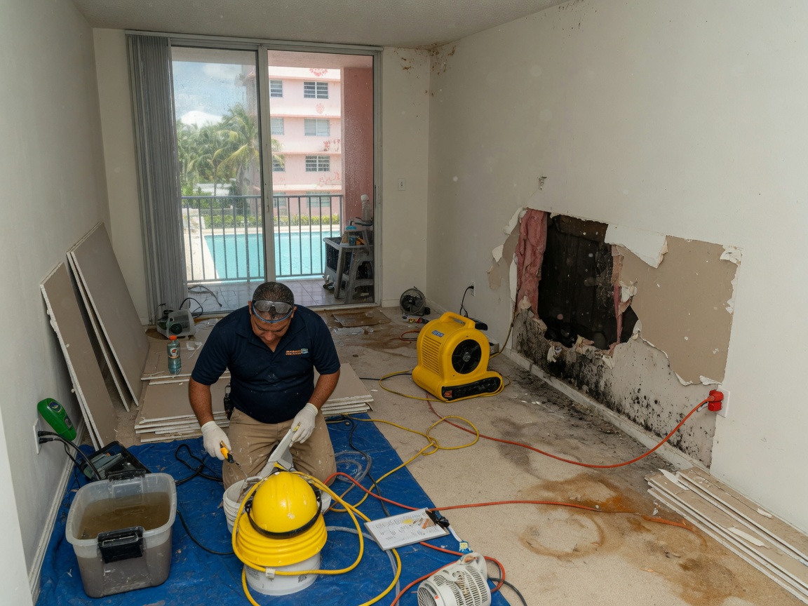 Water Damage Restoration in Belle Glade