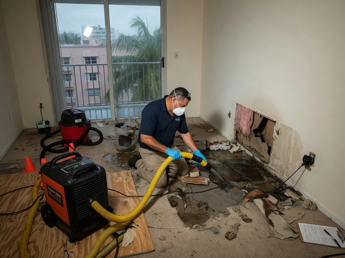 Water Damage Restoration in Dania